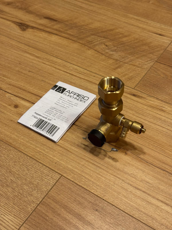Ventil k expanznej nádobe 3/4" 2