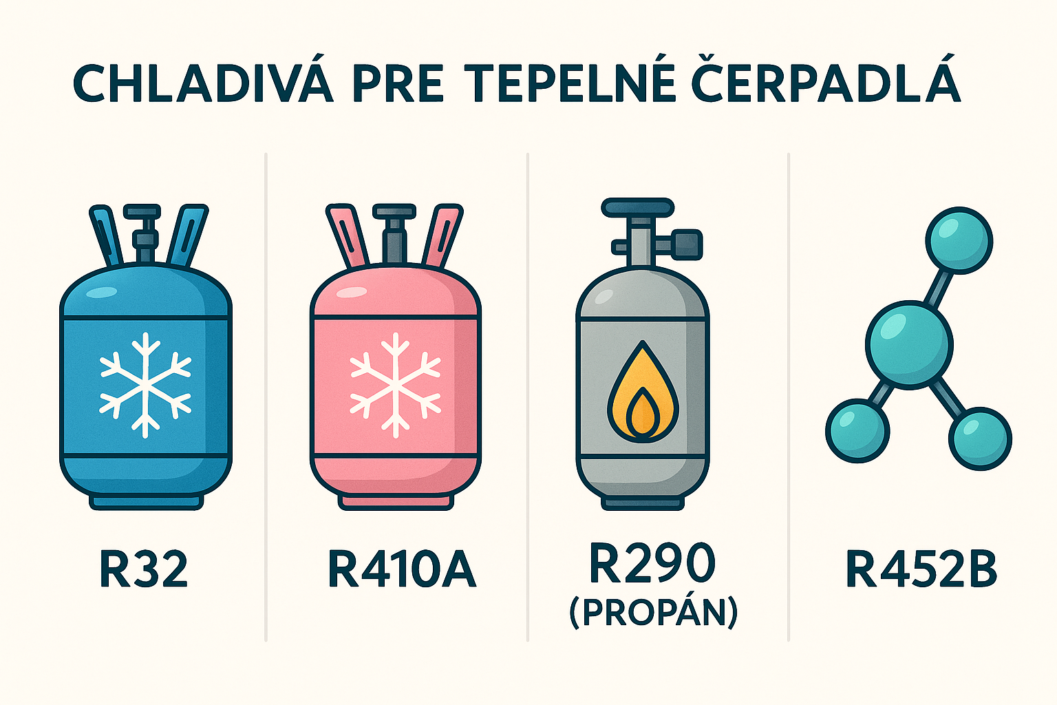 chladivá tepelné čerpadlá 